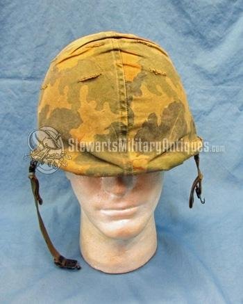  US Vietnam Helmet Steel Helmet, Liner & Camouflage Cover — image 2