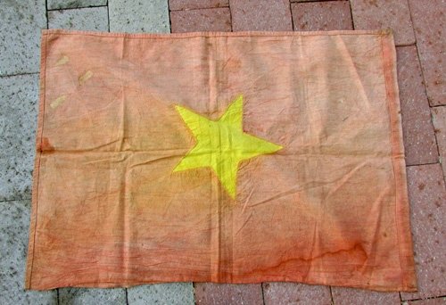  Vietnam War Vietcong Silk Flag — image 3