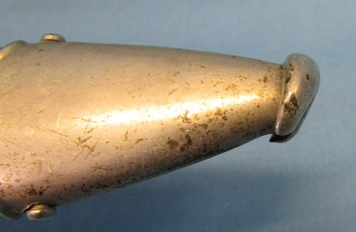  German WWII M1933 SA EM Dagger & Hanger, Carl Schmidt Mfg. — image 4