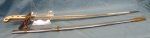 US Vietnam War Era USMC Officers Sword, Hillborn-Hamburger New York