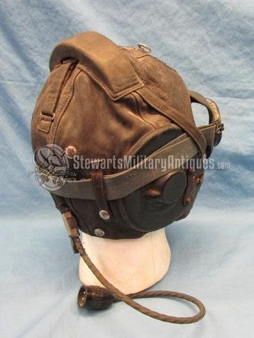  Chinese Cold War Era Leather Flying Helmet & Goggle Set — image 4