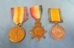 British WWI Medal Trio, Cheshire Rgt, Disembodied 1919
