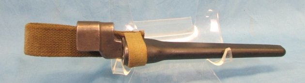  British WWII No.4 MkII Spike Bayonet, US Made Plastic Scabbard — image 2