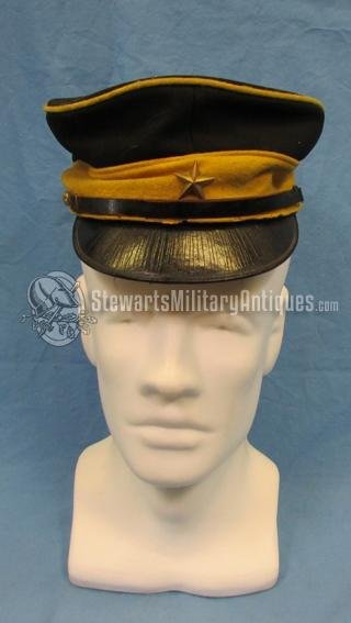  Japanese Meiji Era Russo Japanese War Infantry Officers Visor Hat — image 2