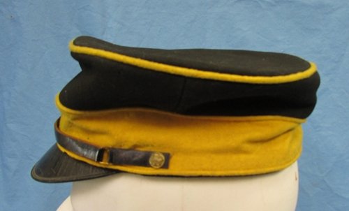  Japanese Meiji Era Russo Japanese War Infantry Officers Visor Hat — image 4