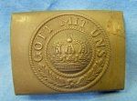 German WWI M1915 Prussian Enlisted Buckle