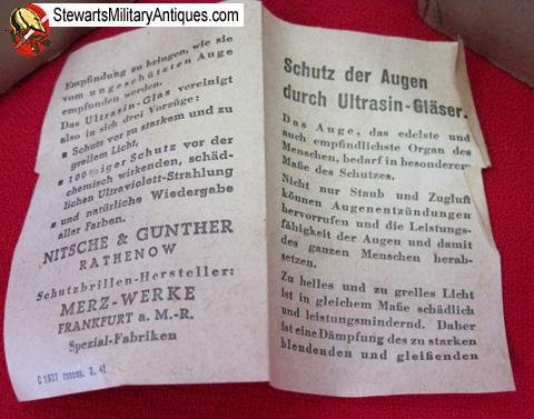  German WWII General Purpose Goggles — image 3