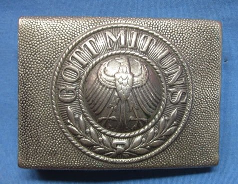German Pre WWII Weimar Period Heer Enlisted Buckle — image 2