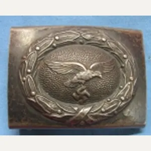 German WWII Luftwaffe Stamped Steel Enlisted Buckle