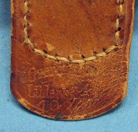 German WWII Luftwaffe Enlisted Aluminum Buckle, Drooptail, OLC 1936 — image 4