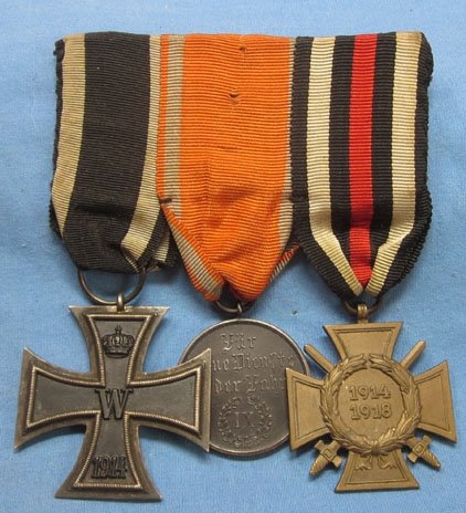 German WWI Medal Trio, Wurttemberg Long Service — image 2