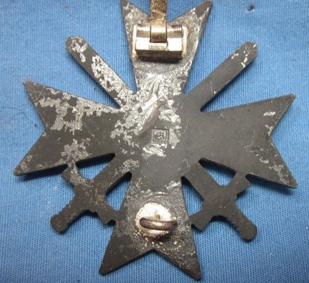 German WWII War Service Cross 1st Class, Swords, Deumer — image 4