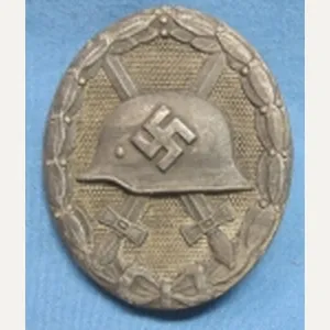 German WWII Silver Wound Badge, Maker Marked 30