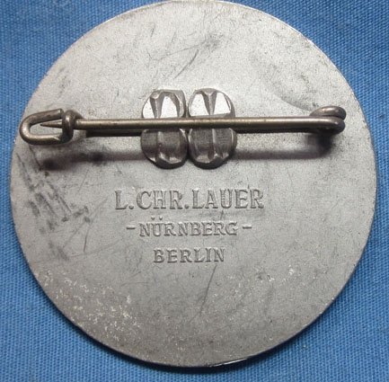 German WWII 1938 SA Sports Competition Tinnie, Gau Franken — image 3