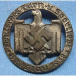 German WWII Breslau 1938 Sports Festival Tinnie