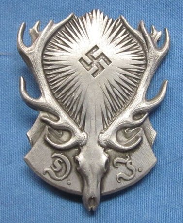 German WWII Hunting Association Tinnie — image 2