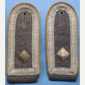 German WWII Luftwaffe Feldwebel Shoulder Straps, Pair, Flight