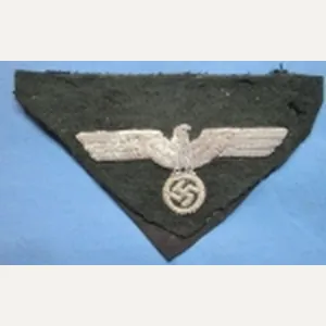 German WWII Heer Officers Coat Eagle, Never Finished