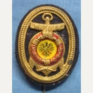 German WWI, Imperial Era, German Fleet Association Badge