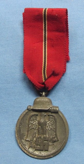 German WWII Eastern Front Medal & Ribbon — image 2
