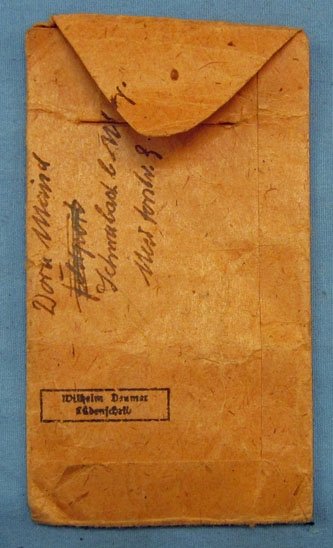 German WWII Eastern Front Medal Issue Envelope — image 3