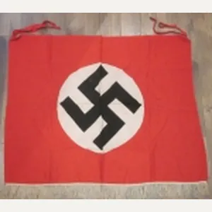 German WWII NSDAP Podium Banner, 30x38 Inches