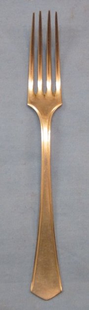 German WWII SS-Reich Messhall Fork, Roneusil Mfg — image 4