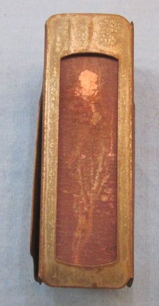 German WWI Folding Match Safe, 'Feldgrau Sturmhulse' — image 6