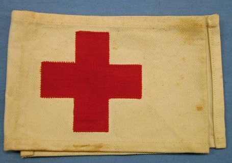 US WWII Army Red Cross Brassard — image 2