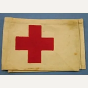 US WWII Army Red Cross Brassard