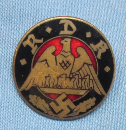 German WWII NSDAP R.D.K. Membership Badge — image 2