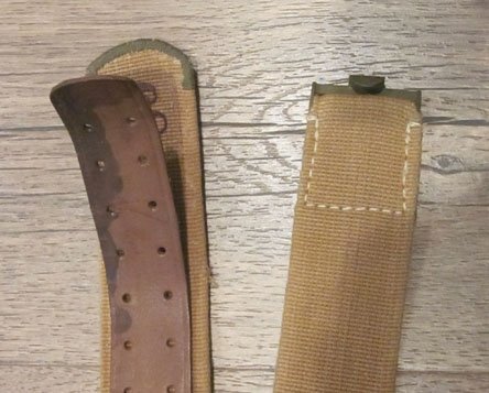 German WWII Wehrmacht Issue Canvas Service Belt, 85 Cm — image 3