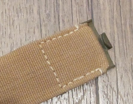 German WWII Wehrmacht Issue Canvas Service Belt, 85 Cm — image 5