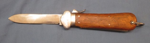 German WWII Luftwaffe Gravity Knife, Weyersberg Mfg. — image 3