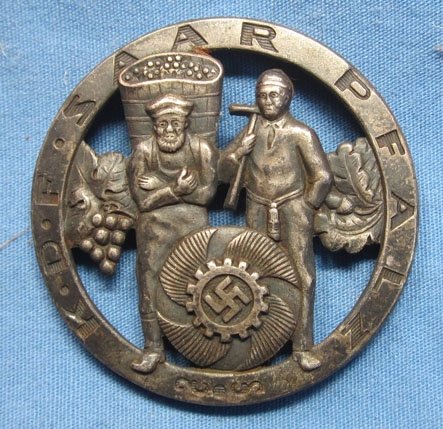 German WWII Kraft Durch Freude Tinnie, Wine District — image 2