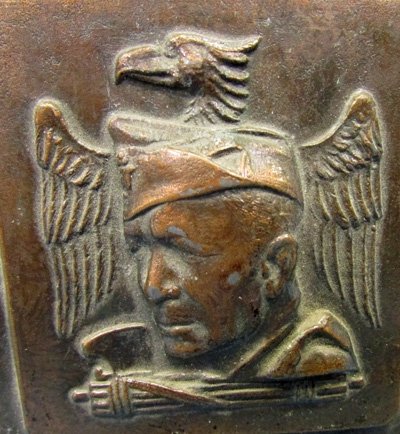  Italian WWII Plaque Honoring Marshall Pietro Badaglio — image 3