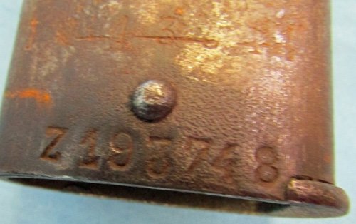  Belgian Terssen Carbine Bayonet — image 7