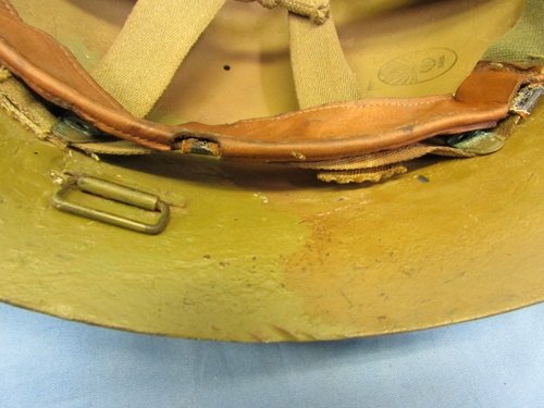  Japanese WWII Thai Reissue Steel Helmet — image 6