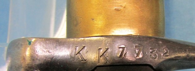  Italian M1871/16 Bayonet, Brescia Arsenal, Long Locking Spring — image 3