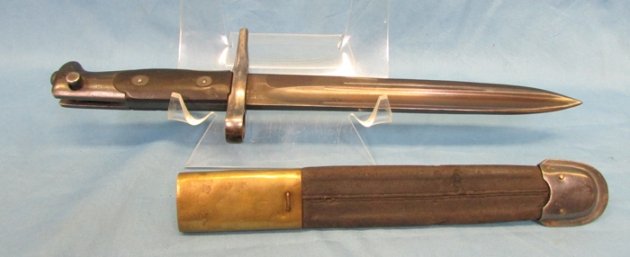  Italian M1871/16 Bayonet, Brescia Arsenal, Long Locking Spring — image 6