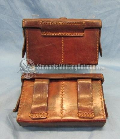  Japanese WWII Type 38 Front Ammo Pouch Set — image 2