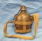 Japanese WWII Army Enlisted Canteen, Canvas Harness
