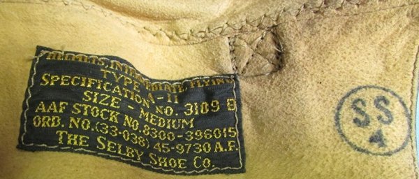  US WWII Army Air Force Flight Helmet, Type A-11, Size Medium — image 5