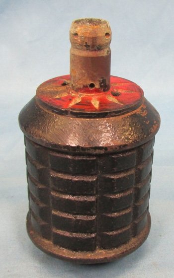  Japanese WWII Type 97 Fragmentation Grenade INERT — image 2