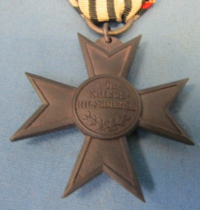  German WWI Prussian War Service Medal & Ribbon — image 3