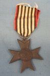 German WWI Prussian War Service Medal & Ribbon