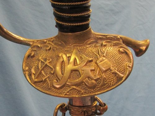  US Post Civil War G.A.R. Sword, Post No. 200 — image 3
