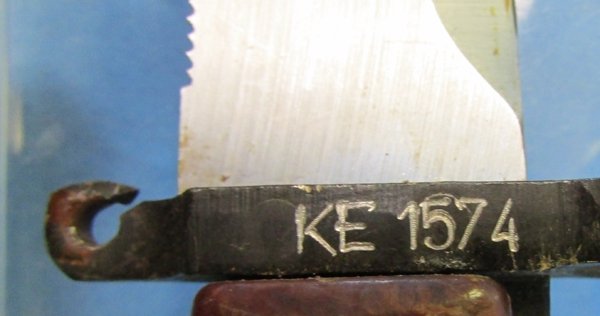  Warsaw Pact, Cold War Era, AK-47 Bayonet, Matching KE1574 — image 6