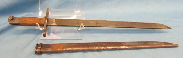  Japanese WWII Type 30 Bayonet, Hikari Seiki, Tokyo Hourglass — image 5