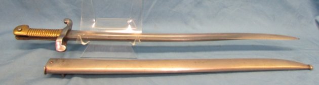  French 19th Century Mle1842 Bayonet, German Mfg, S&K — image 5